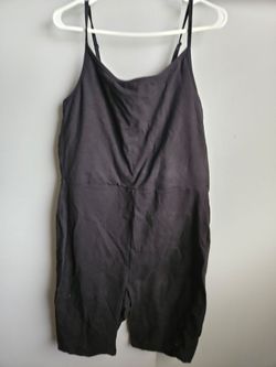 Torrid Size 3 Black Lace-Up Back Romper