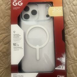 ZAGG - Crystal Palace Lite Snap Ultra-slim MagSafe-compatible for Apple iPhone 17 Pro Max - Clear