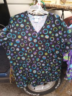 Scrub shirt and pants