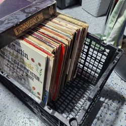 Record album musicals large lot