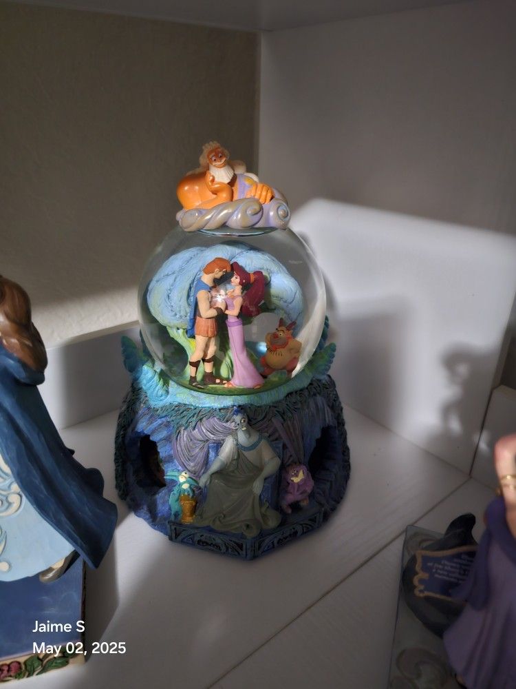 Disney Hercules Snow Globe.