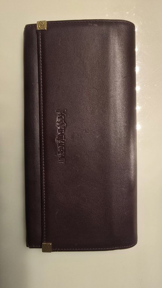 Leather Yves Saint Laurent Wallet