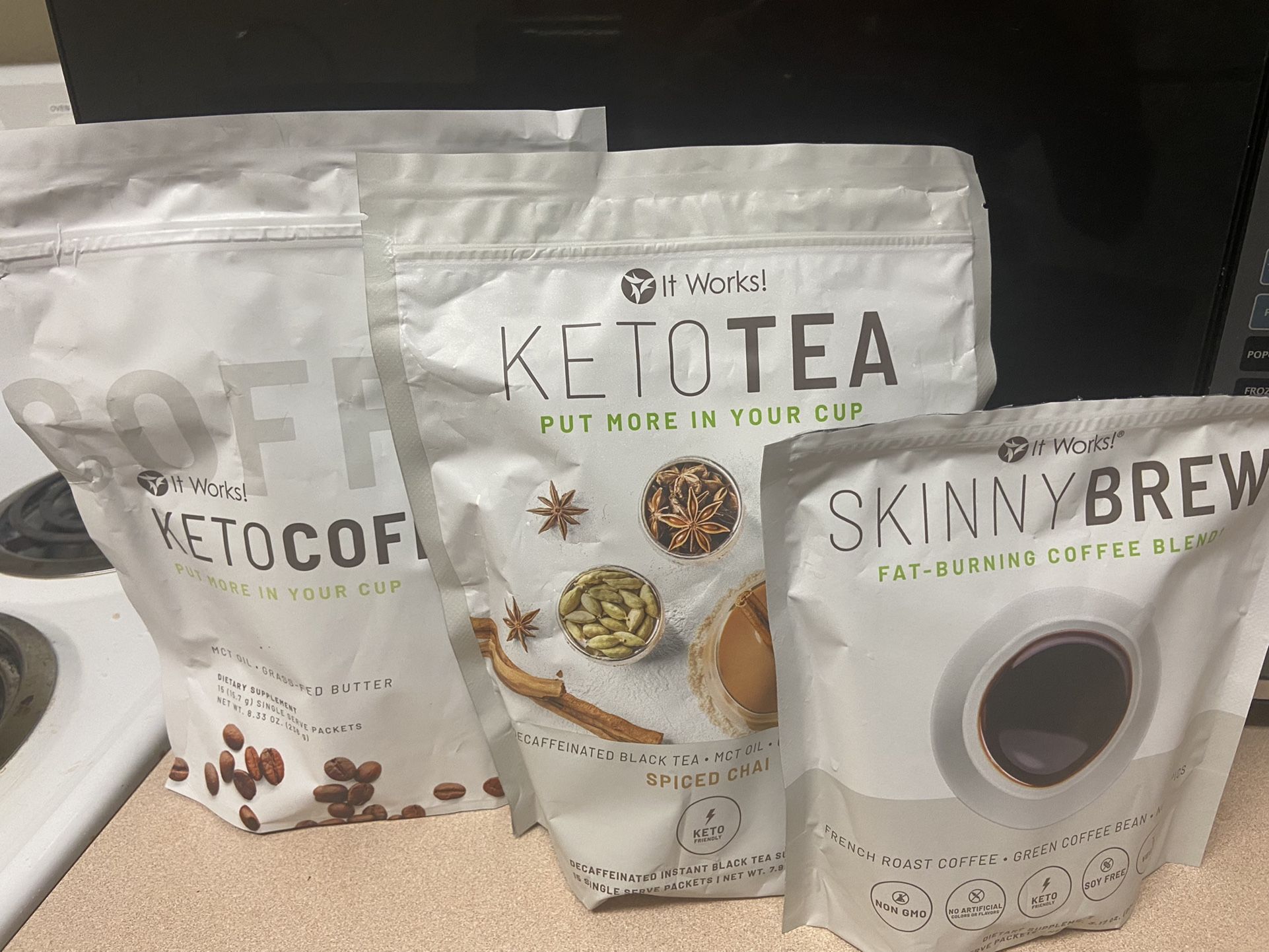 It Works! Keto Coffee, Keto Tea, & Skinny Brew