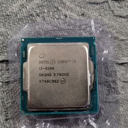 Intel Dual Core  i3-6100 