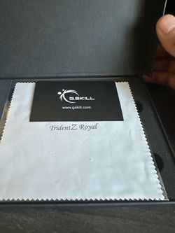 G Skill Trident Z5 Royal DDR5