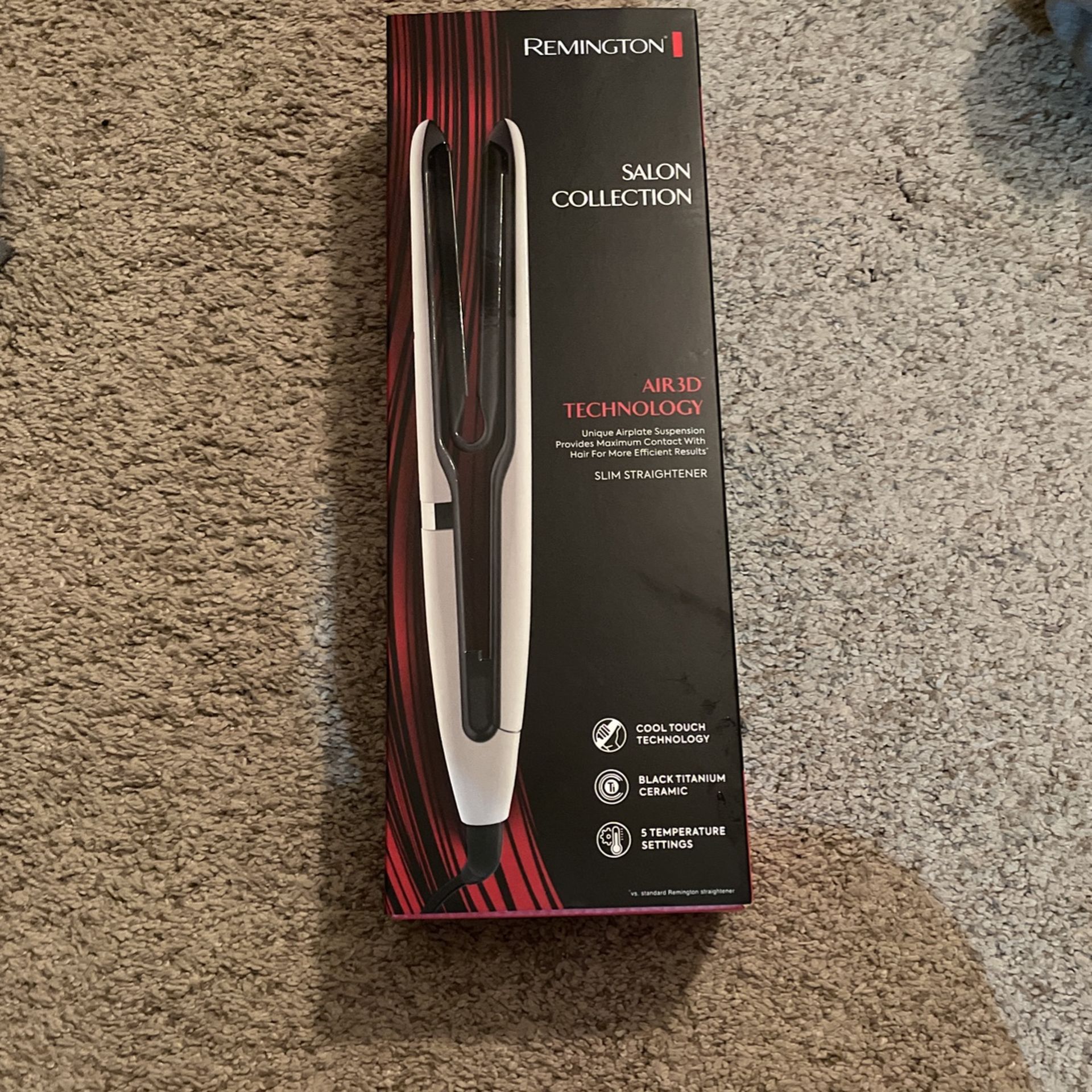 Remington Salon Collection Air3D Technology Slim Hair Straightener 