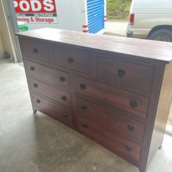 Mission Style Dresser