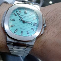 18k Solid Gold Full Aftermarket Genuine Movment Tiffany Patek