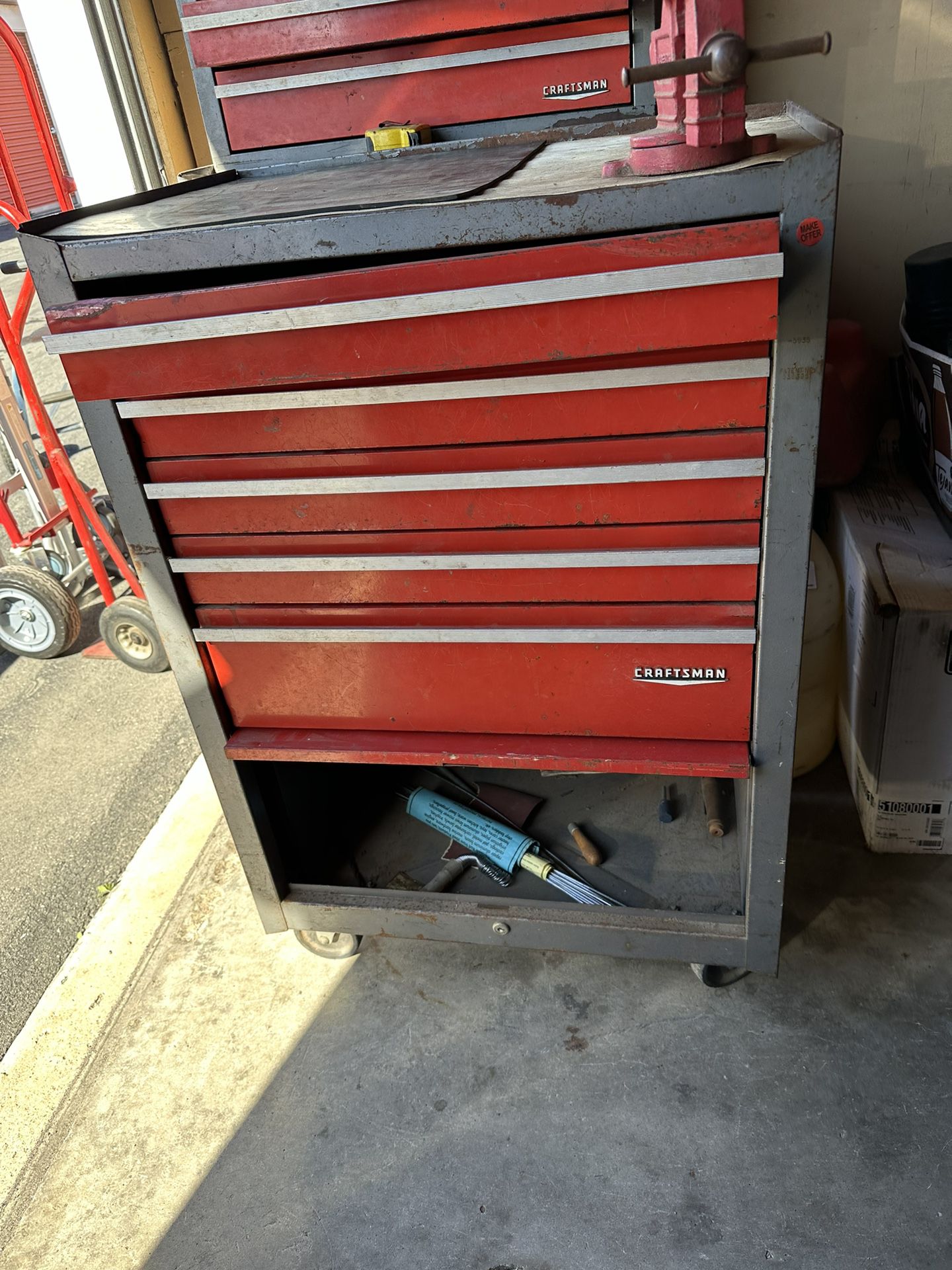 Craftsman Tool Box $85. obo  And Generator $600. 