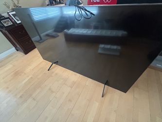 Samsung 85” Large Flat Screen TV with Stand