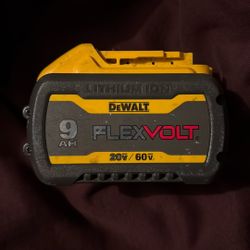 Dewalt Battery 9 Ah Flex Volt