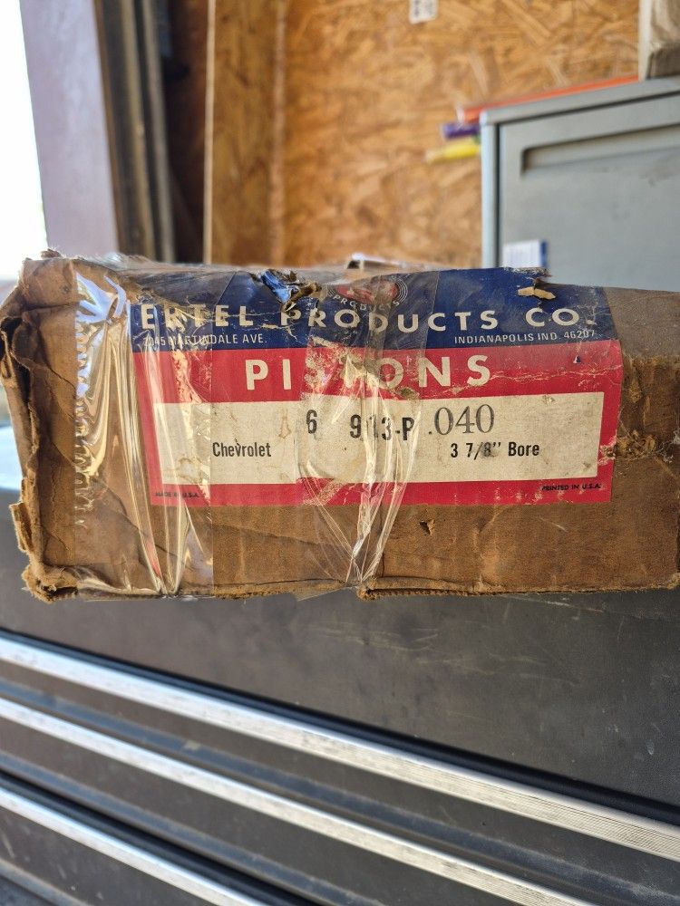 913-P Automotive Piston 3 7/8" Bore Fits Chevrolet Made In USA Qty 6 Piston