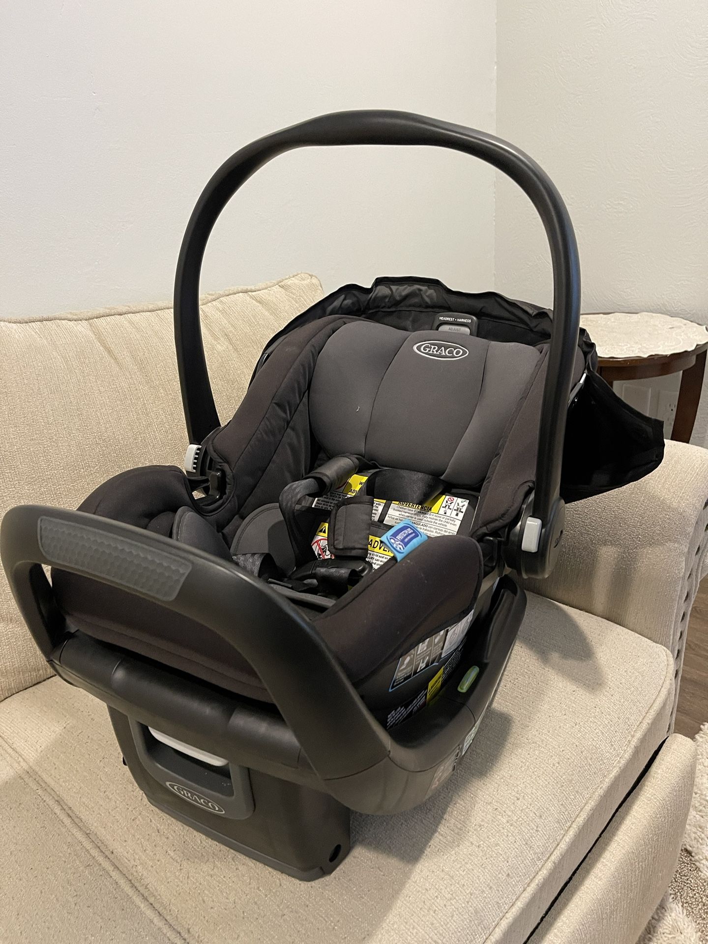 Graco Snugfit 35 Infant Car Seat With Anti Rebound Bar