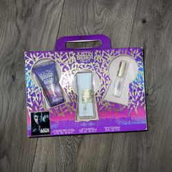Justin Bieber The Key 3 Piece Set Perfume/Lotion 