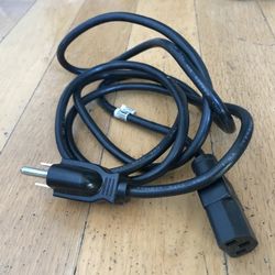 Power Cord For Computer, Printer, TV 6 foot