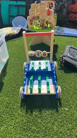 Wooden Baby Walker Push Toy