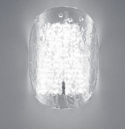 Wall Lamps made w graffiti Elara crystal