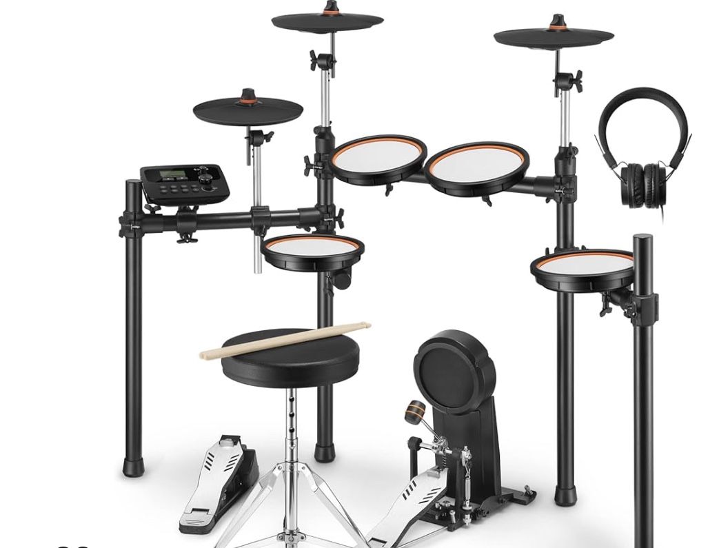 Electric Drum Set For Adults Or Kids 