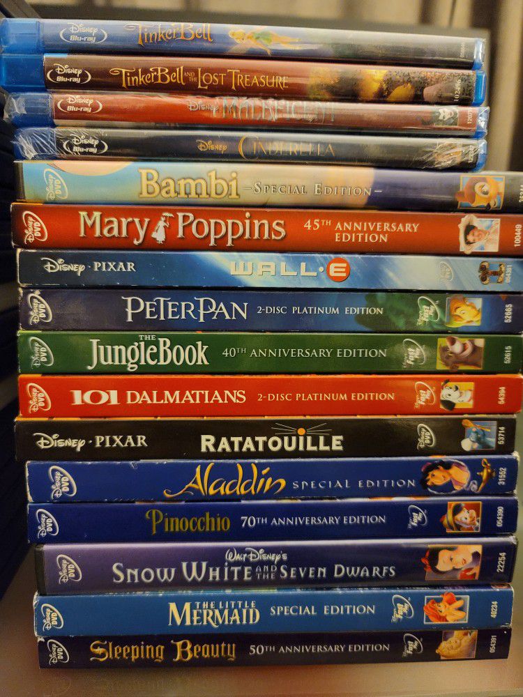 Disney DVD & Blu Ray Collection