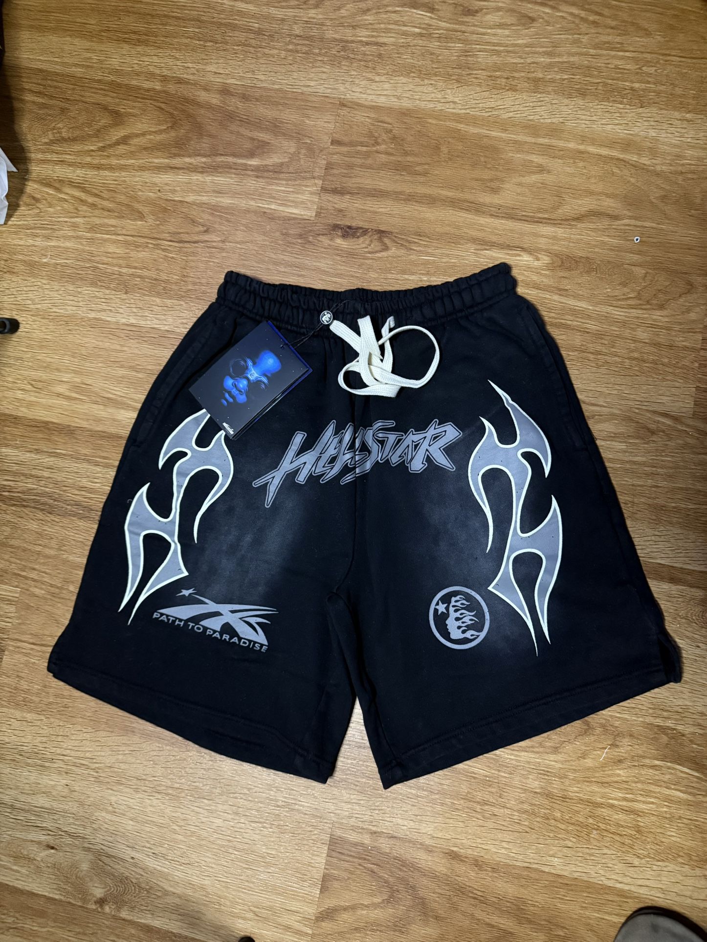 Hellstar flame shorts . Size S