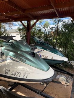 2 Jet skies & trailer