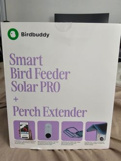 BIRD BUDDY SOLAR SMART BIRD FEEDER