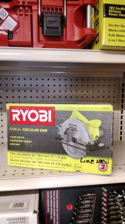 RYOBI 7 - 1/4 IN. CIRCULAR SAW