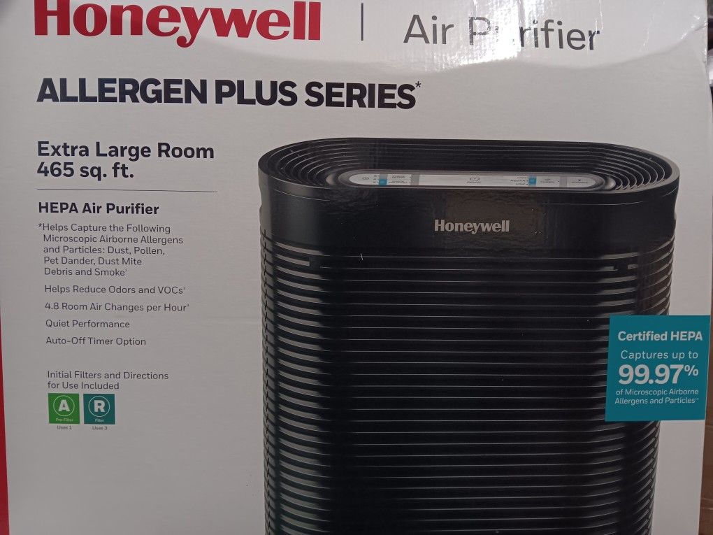 Honeywell Allergen SERIES PLUS LARGE ROOM 465 SQR FT WEEKEND SPECIAL 