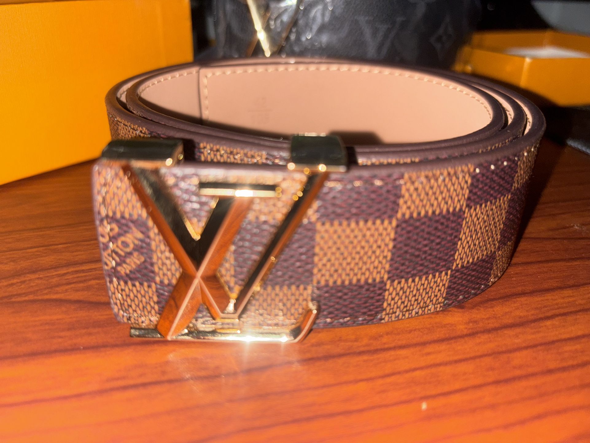Louis Vuitton Belt, Brown Size 42/105