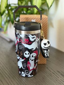 Stanley Nightmare Before Christmas Tumbler with Charm