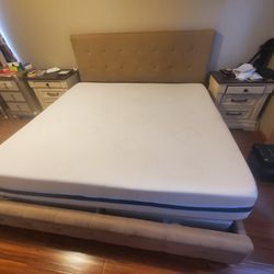 Mattres Sealy foam king size mattress 12 inch with box springs
