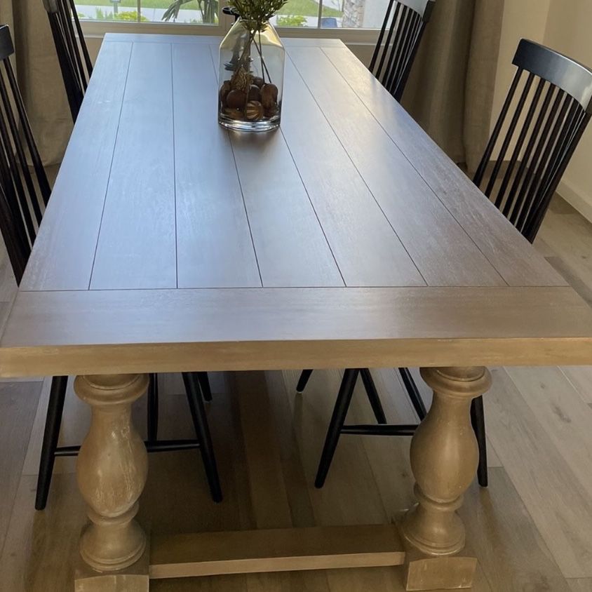 Light Wood Dining Table