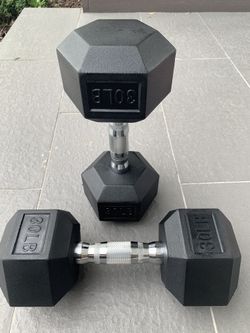 30lbs weights dumbells