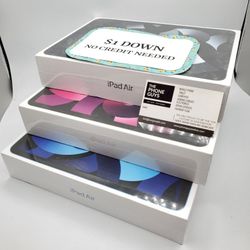 New Apple IPad Air 5th Gen 64GB Wifi Tablet - 90 DAY WARRANTY - $1 DOWN - NO CREDIT NEEDED 