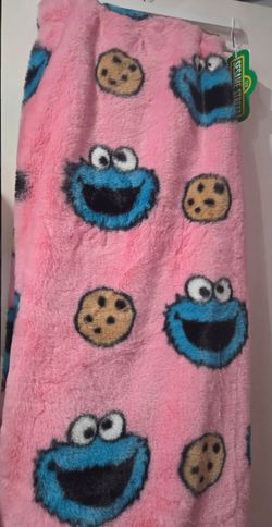 Cookie monster blanket