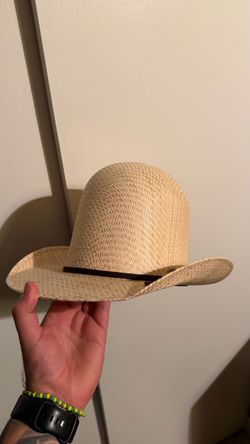 Cowboy straw hat