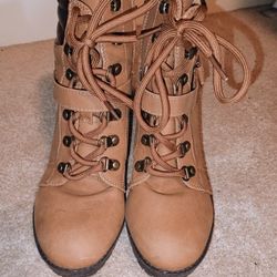 Lace Up Boots