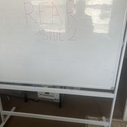 Kamelleo Double Sided Magnetic Dry Erase Whiteboard With stand On Wheels. 