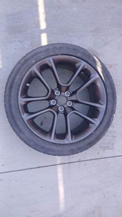 20" OEM Dodge Charger / Challenger Wheel & Tire with TPMS (2020-2023) 3 thumbnail20" OEM Dodge Charger / Challenger Wheel & Tire with TPMS (2020-2023)