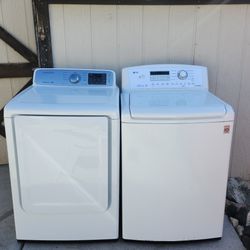 LG WASHER AND ELECTRIC DRYER GREAT CONDITION
