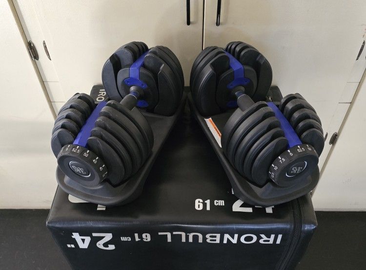 5-52.5 Adjustable Dumbbells