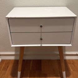 White Nightstand 