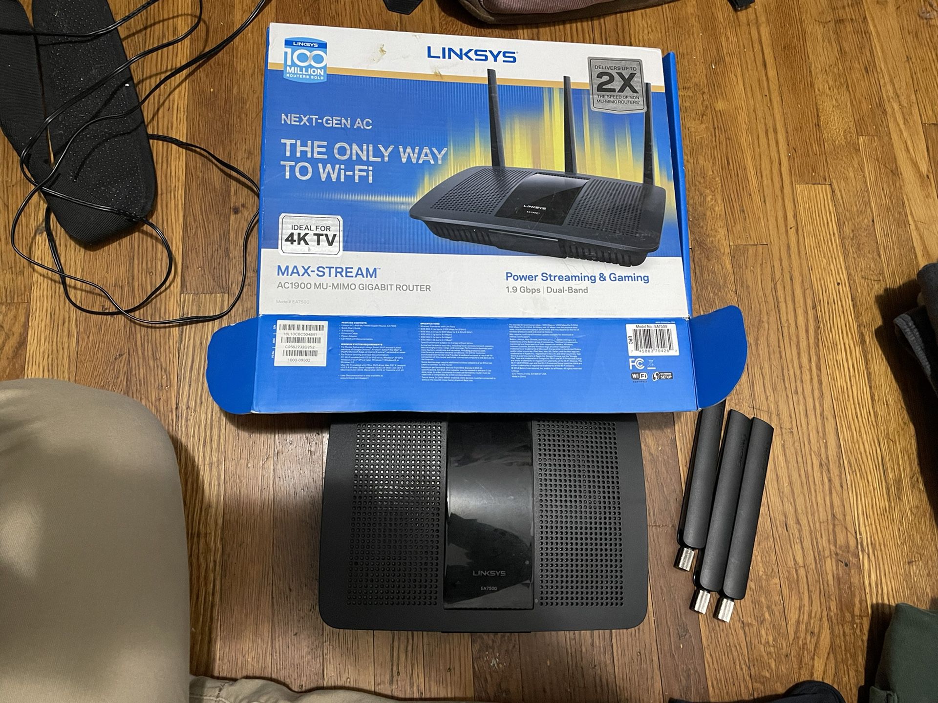 Linksys Router And Wi-Fi Extender