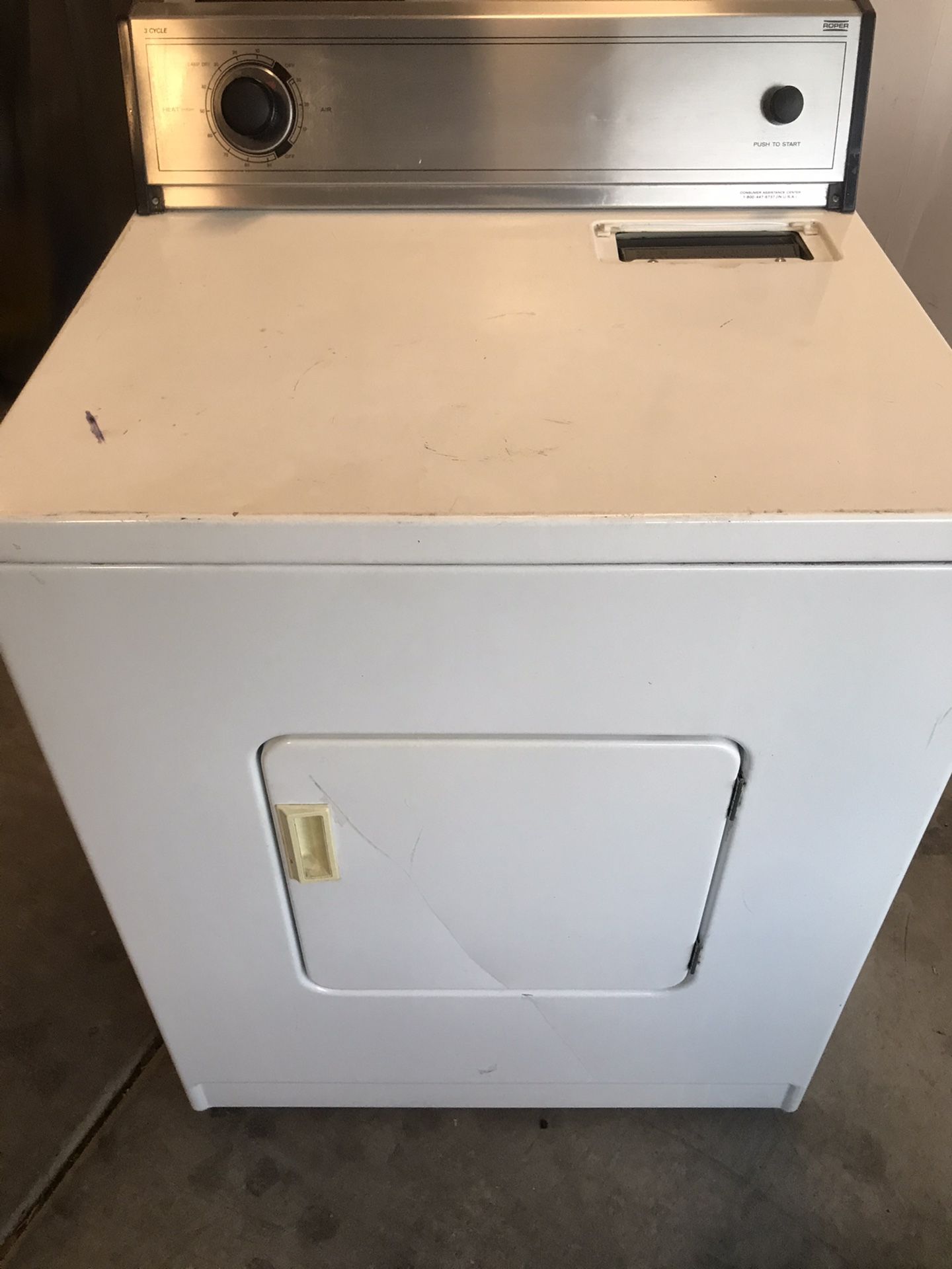 Roper Dryer
