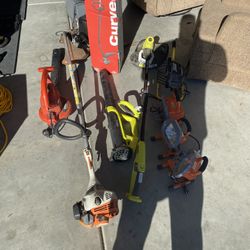 Yard Tools & Outside Work Lights 