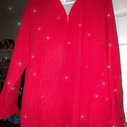 Red Soft Robe Dress (Size M) stretchy