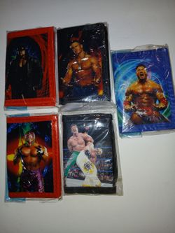 WWE Wallet's Jonh Cena, Rey Misterio.