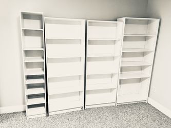 Bookcases, gaming table set, Electric recliner couch