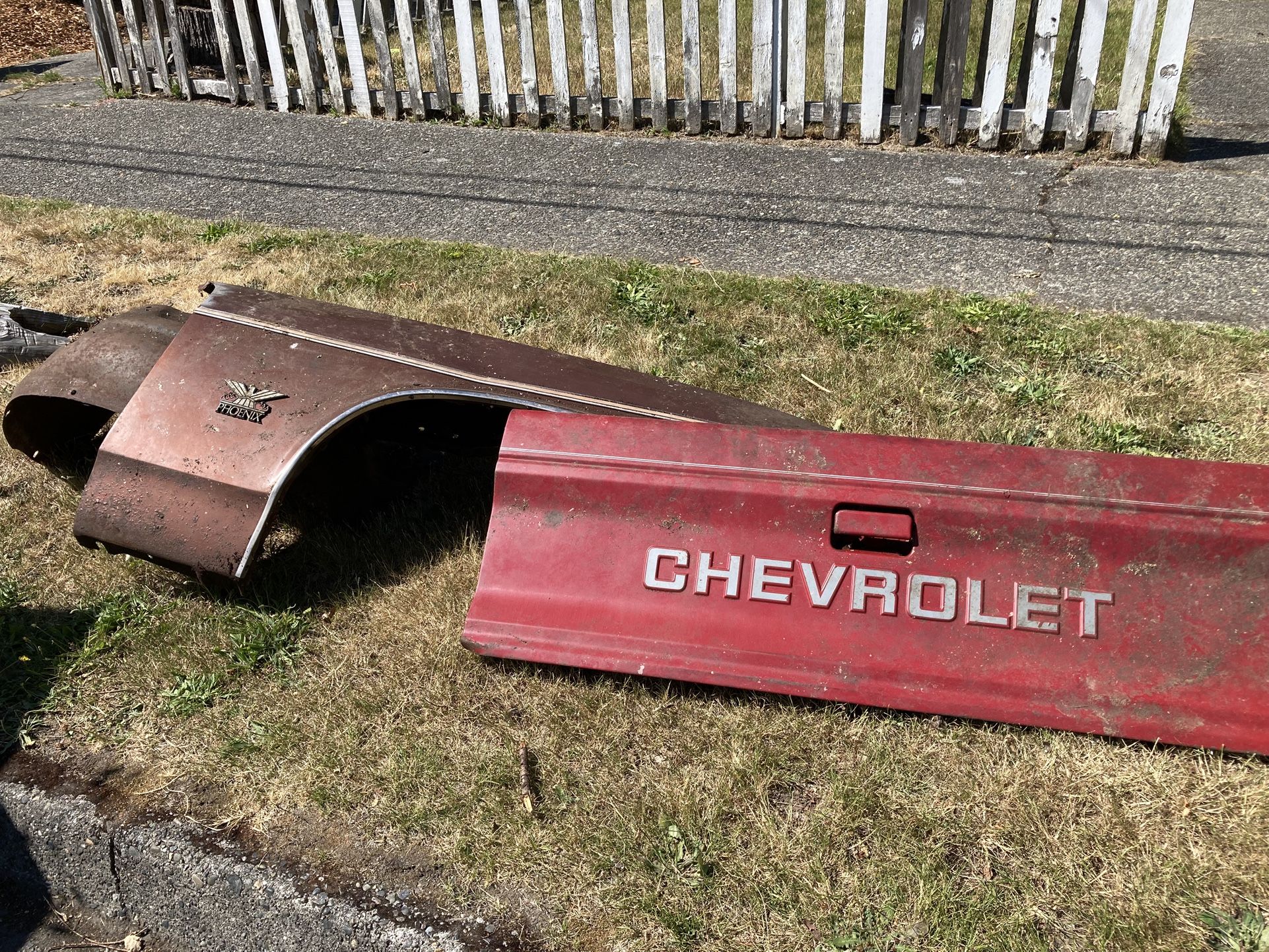 Free: Old Truck Body Parts