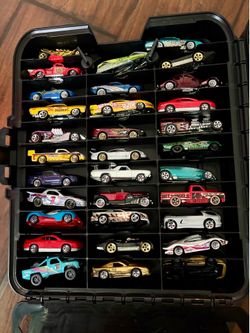 Hot wheels roller storage case and hot wheels